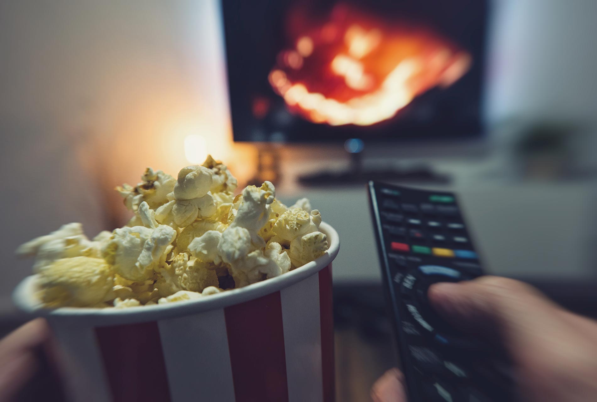 Popcorn Filmabend