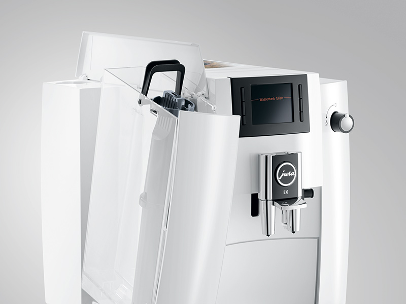 JURA Kaffeevollautomat E6 Piano White (EB)