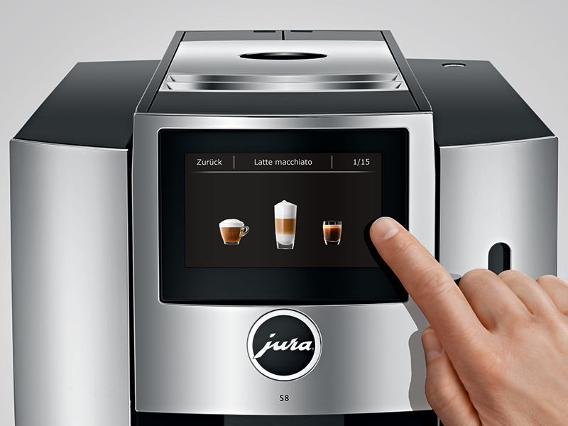 JURA Kaffeevollautomat S8 Chrom (EA)