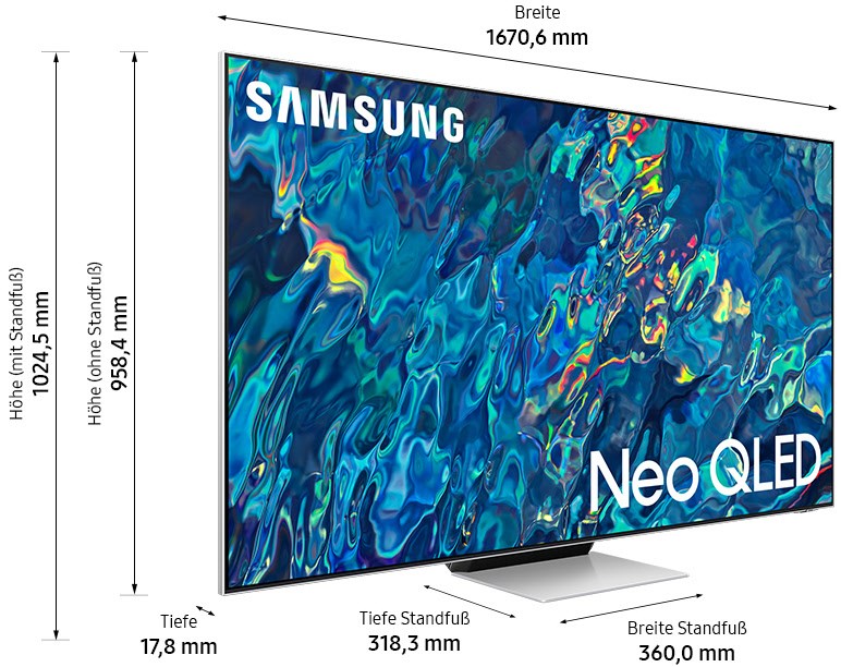 Samsung GQ75QN95BATXZG Neo QLED-TV 75 Zoll