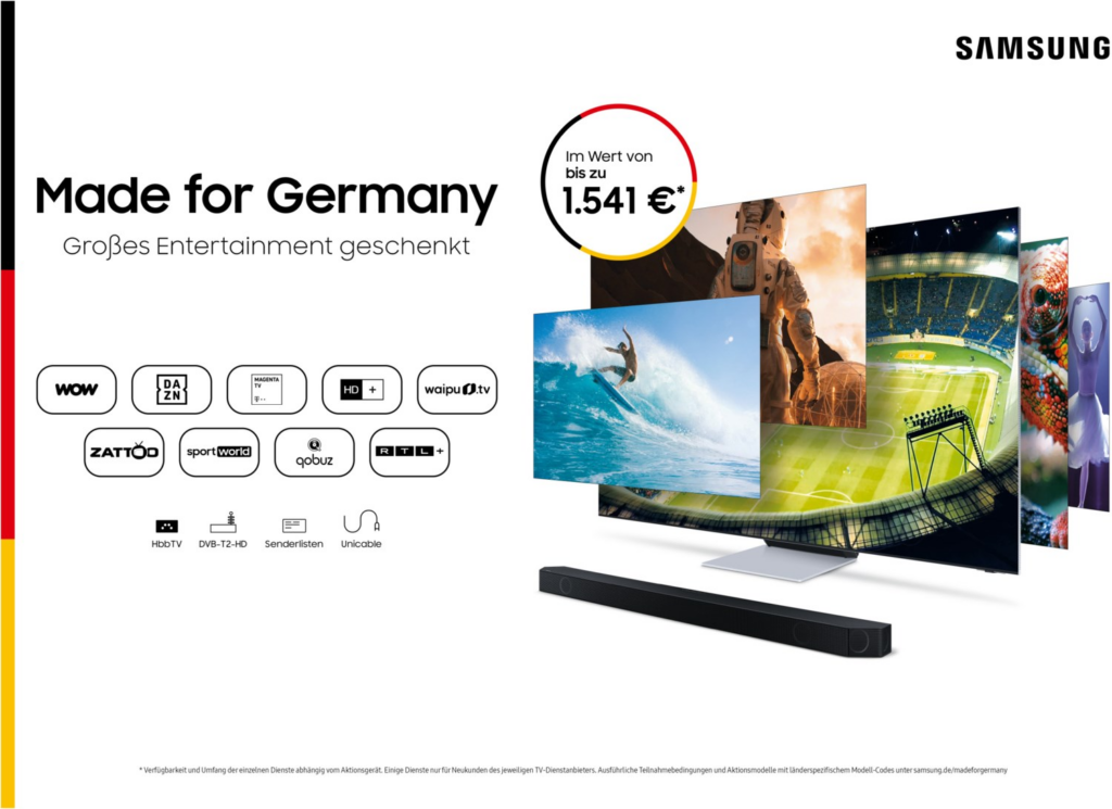 Samsung GQ85QN90BATXZG: 85 Zoll QLED TV mit Quantum-Matrix-Technologie