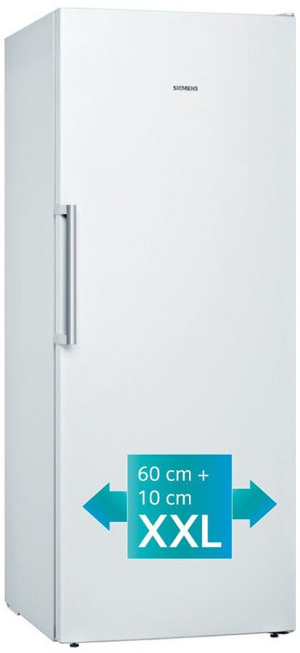 Siemens GS54NAWDV freistehender Gefrierschrank weiß