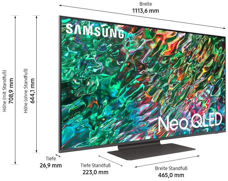 Samsung GQ50QN92BATXZG Neo QLED-TV 125 cm 50 Zoll 4K