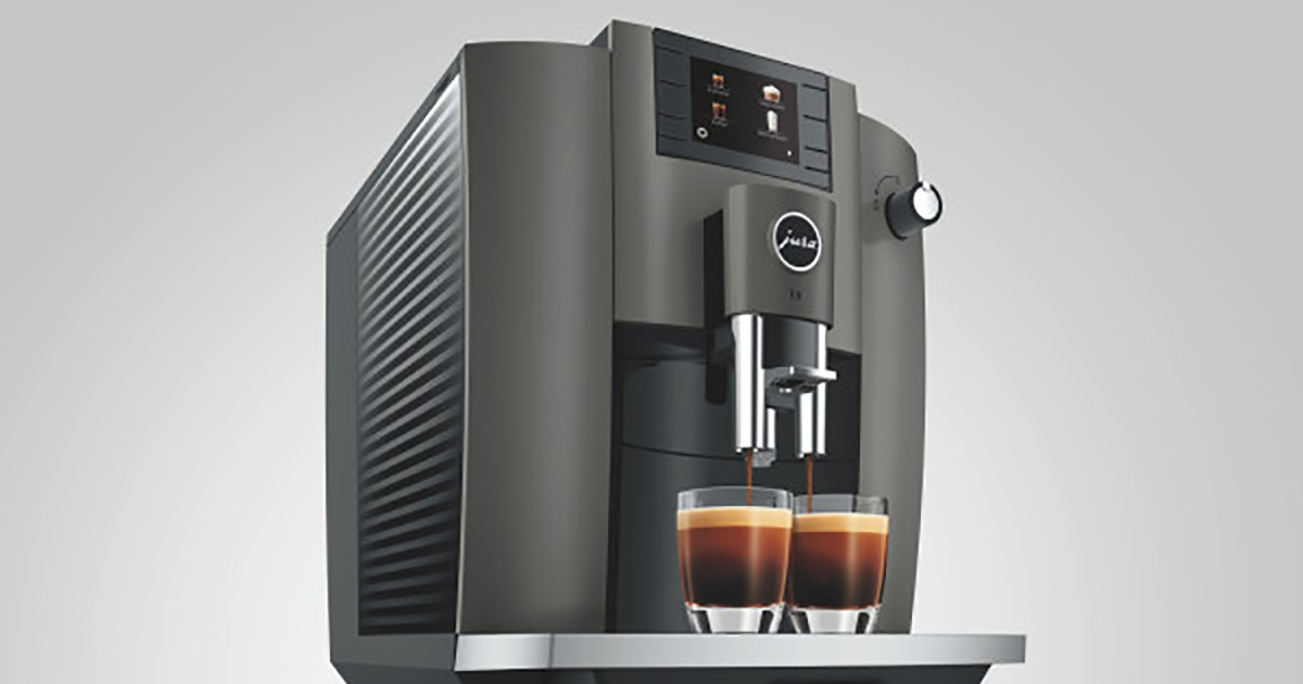 E6 Kaffeevollautomat Dark Inox (EC) von Jura