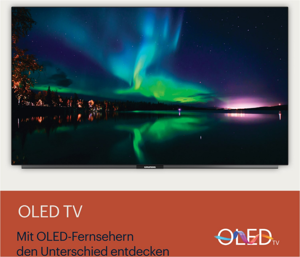 Grundig 55GOB9390 München si OLED-TV FH