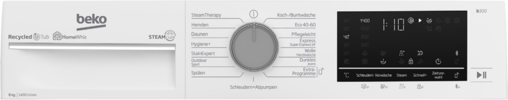 Beko B3 WFU 58415 W1 Waschautomat