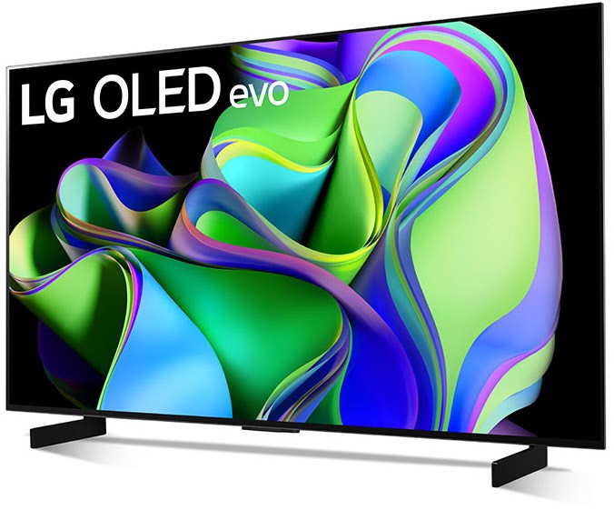 LG OLED42C38LA sw OLED-TV evo