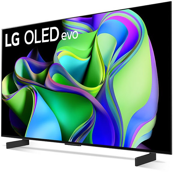 LG OLED42C38LA sw OLED-TV evo