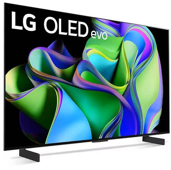 LG OLED42C38LA sw OLED-TV evo
