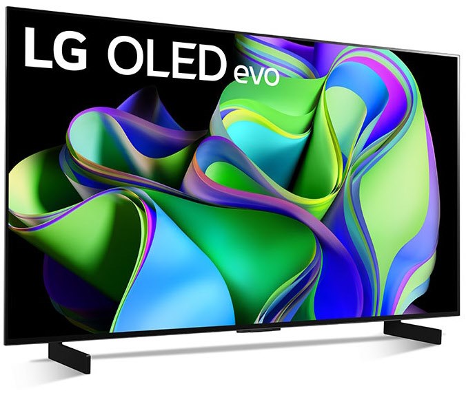 LG OLED42C38LA sw OLED-TV evo