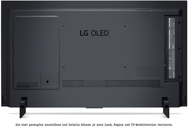 LG OLED42C38LA sw OLED-TV evo