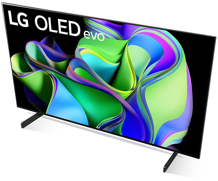 LG OLED42C38LA sw OLED-TV evo