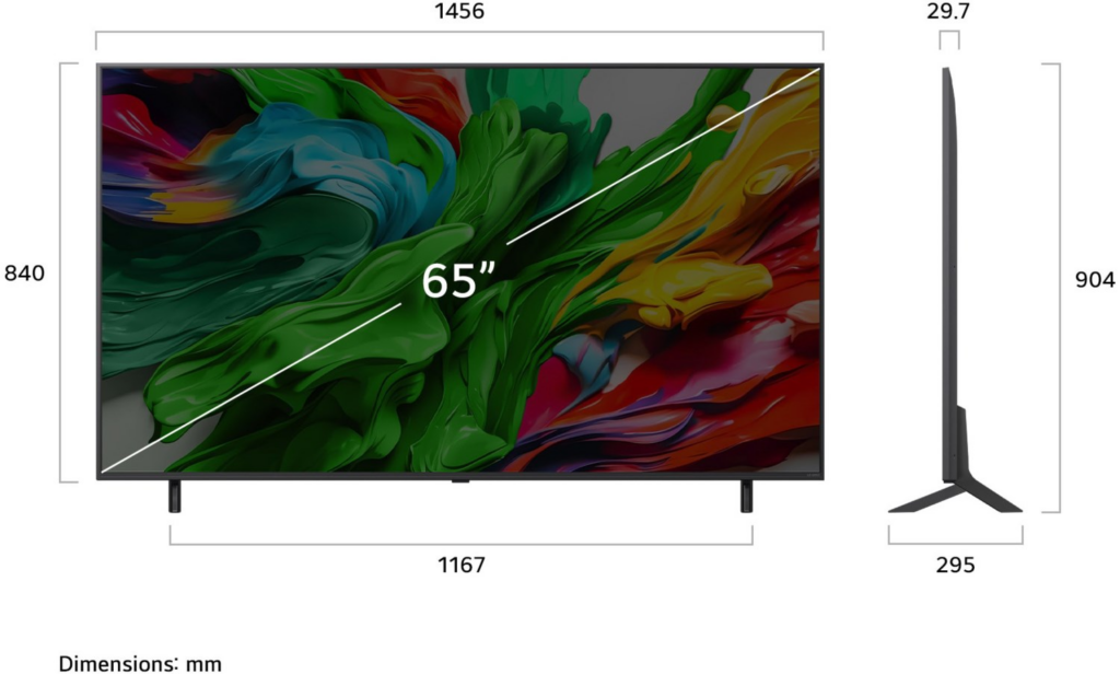 LG 65QNED85A6C sw QNED-TV