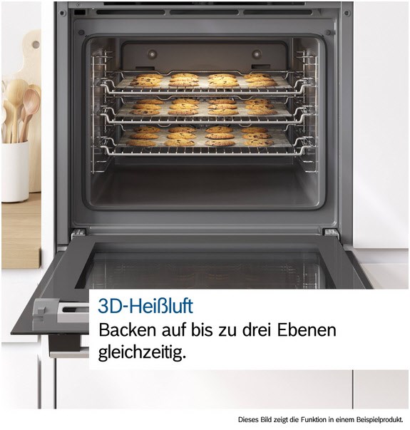 Bosch HND211GR3 sw EB-Herdset