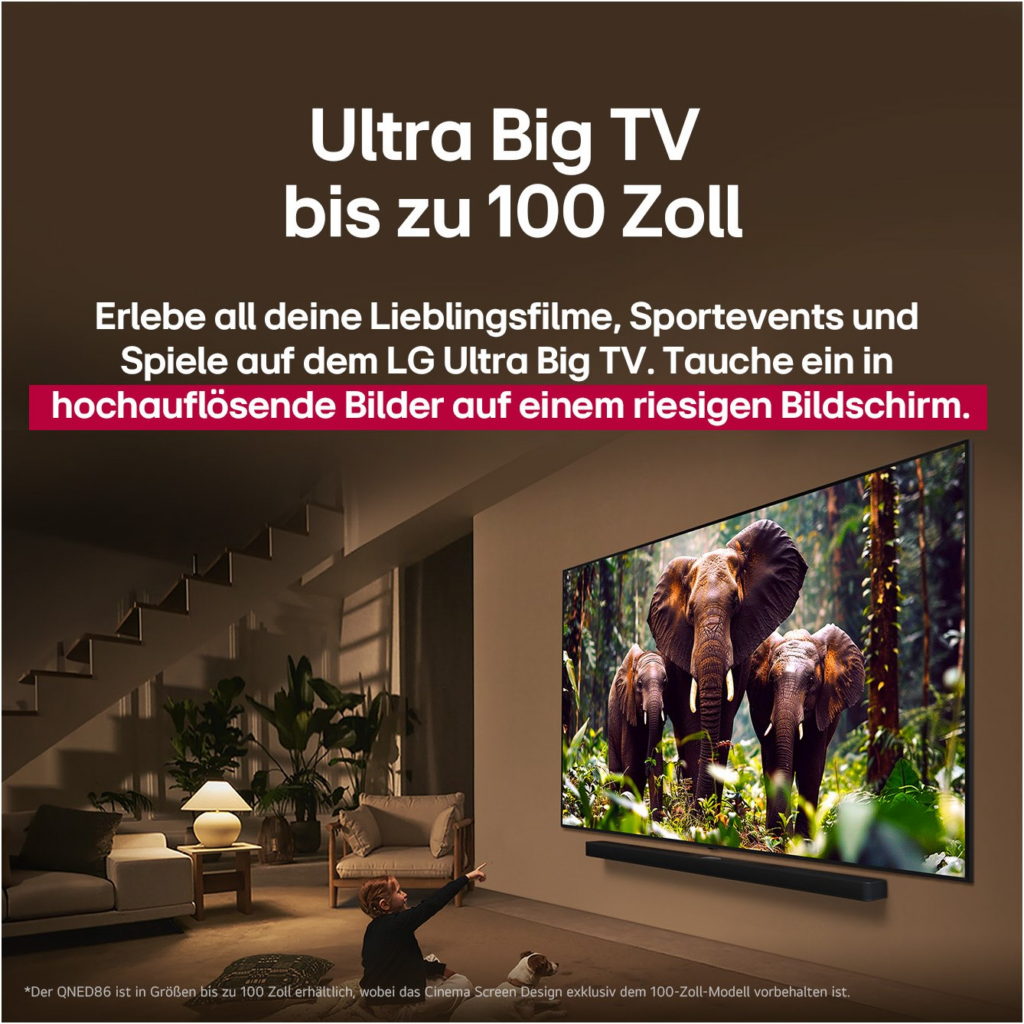 LG 100QNED86A6 sw QNED-TV