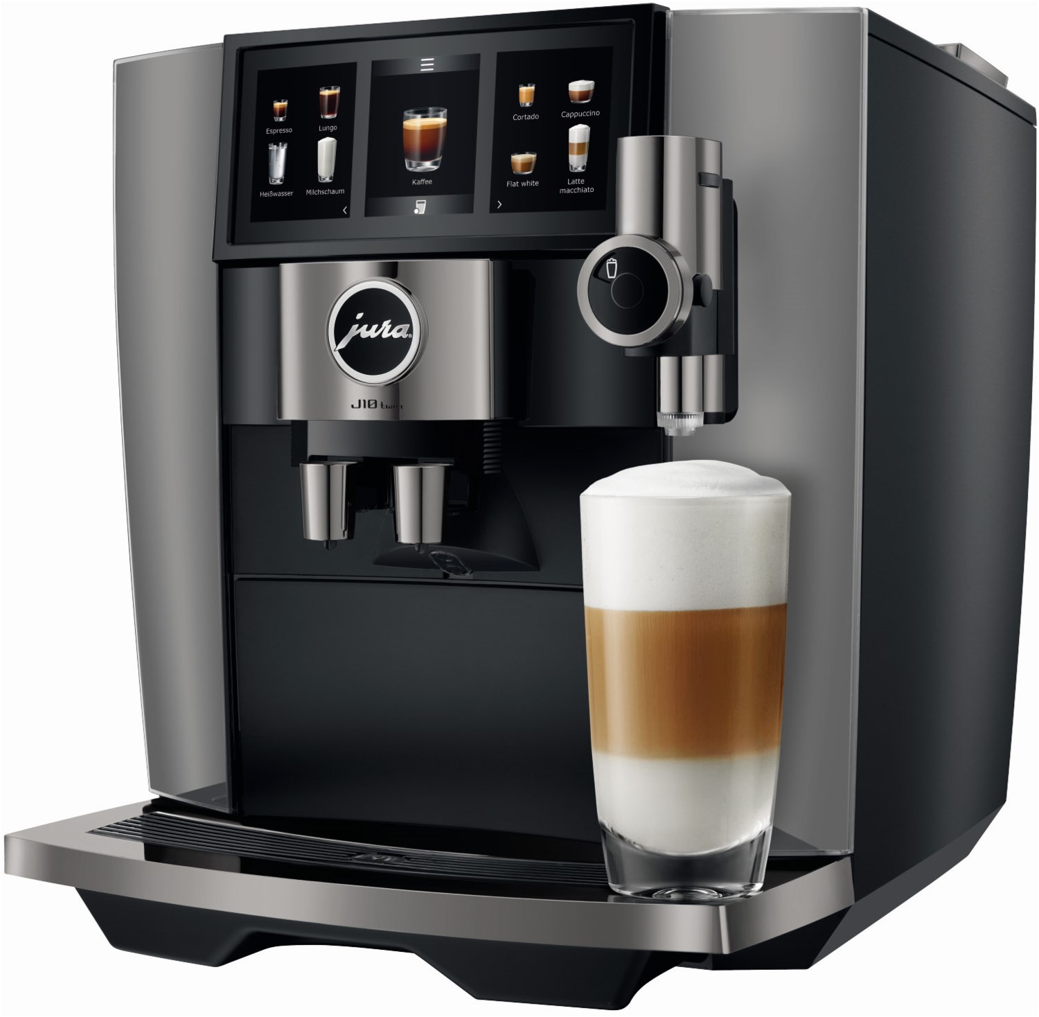 Jura J10twin Diamond Onyx (EA) Vollautomat